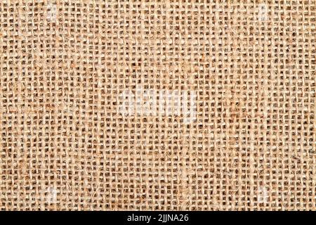 Light natural Brown burlap texture or background Stock Photo