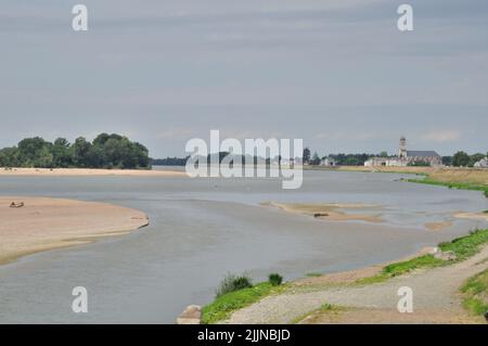 49. Region of Angers, banks of the Loire Stock Photo