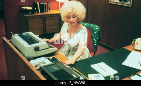 9 to 5  1980 -  20th Century Fox film with Dolly Parton Stock Photo