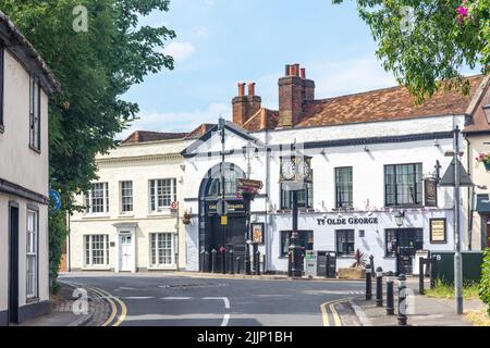 Ye Olde George Inn, High Street, Colnbrook, Berkshire, England, United Kingdom
