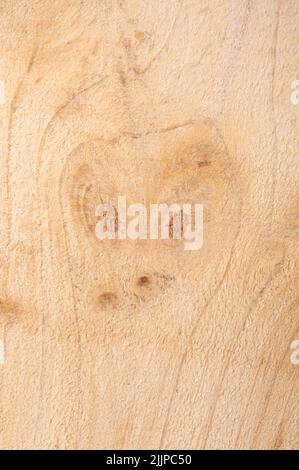 A vertical closeup of pine wood patterns, great for backgrounds or wallpapers Stock Photo