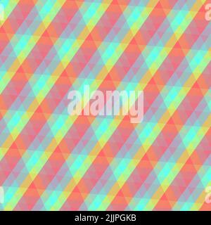 An abstract of colorful triangle strips Stock Photo