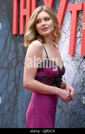 New York, USA. 27th July, 2022. Hayley Griffith attends the “THEY/THEM” New York City Premiere at Studio 525 in New York, NY, July 27, 2022. (Photo by Anthony Behar/Sipa USA) Credit: Sipa USA/Alamy Live News Stock Photo
