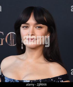 27 July 2022 - Los Angeles, California - Olivia Cooke. HBO Original ...