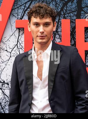Cooper Koch attends the "THEY/THEM" New York Premiere at Studio 525 in