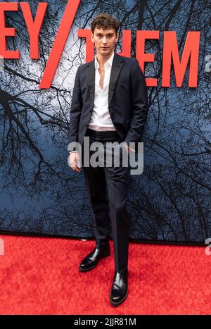 Cooper Koch attends the "THEY/THEM" New York Premiere at Studio 525 in