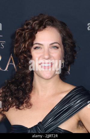 Los Angeles, USA. 27th July, 2022. Kate Siegel 07/27/2022 The World Premiere of HBO Original Drama Series House of the Dragon at the Academy Museum of Motion Pictures in Los Angeles, CA Photo by Izumi Hasegawa/HollywoodNewsWire.net Credit: Hollywood News Wire Inc./Alamy Live News Stock Photo