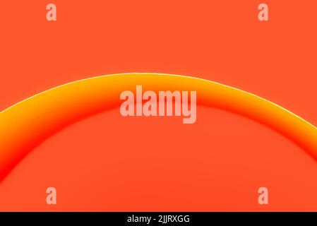 Abstract background with wave. Orange tones Stock Photo