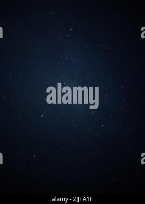 A Vertical shot of a starry night sky picturing milky way Stock Photo ...