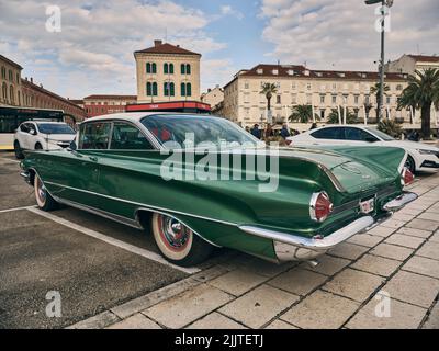 A shot of an Oldtimer Buick Electra 1960 in Split, Croatia Stock Photo