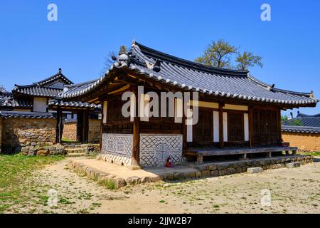 South Korea, North Gyeongsang Province, Andong, the Confucian Academy of Byeongsan Seowon Stock Photo