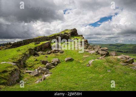 Windgather Rocks, Cheshire and Derbyshire Border, Peak District ...