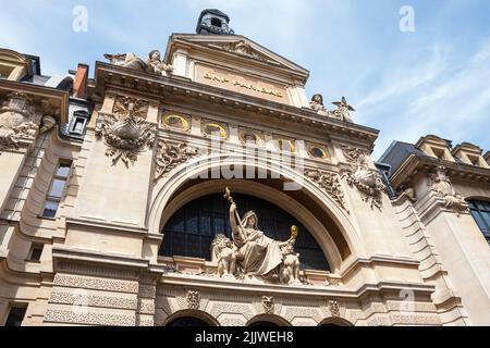 Headquarters of BNP Paribas Asset Management at 14 Rue Bergère ,Paris ...