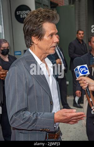 New York, United States. 27th July, 2022. Kevin Bacon attends the 'THEY/THEM' New York Premiere at Studio 525 in New York City. (Photo by Ron Adar/SOPA Images/Sipa USA) Credit: Sipa USA/Alamy Live News Stock Photo