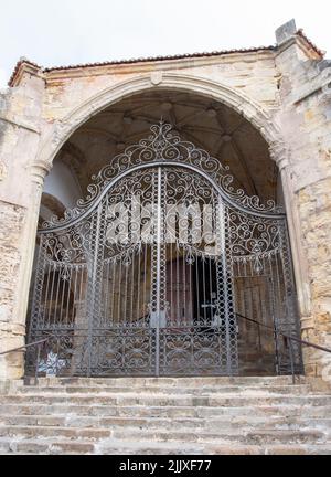 Church of Santa Maria of the Assumption Laredo Stock Photo