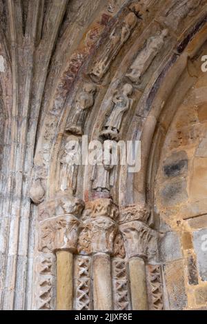 Church of Santa Maria of the Assumption Laredo Stock Photo