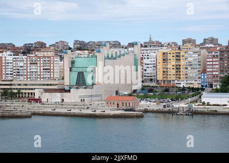 Palace of Congresses and Festivals of Cantabria Stock Photo