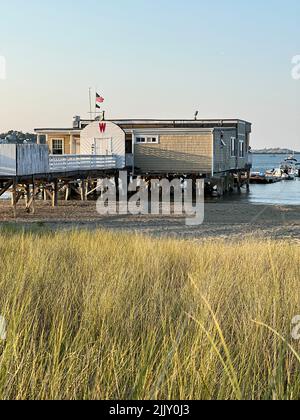 Wollaston Yacht Club in Quincy Massachusetts USA Stock Photo