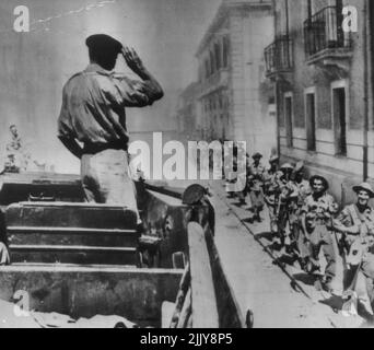 THE BRITISH ARMY IN ITALY 1943 - Wounded soldiers from 8th Indian ...