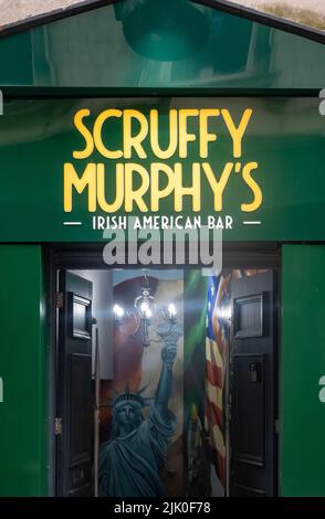 Scruffy Murphy's Irish American Bar in Liverpool Stock Photo