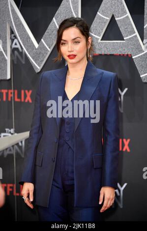 Ana De Armas attends the 'The Gray Man' Netflix Special Screening at Zoo Palast on July 18, 2022 in Berlin, Germany. Stock Photo