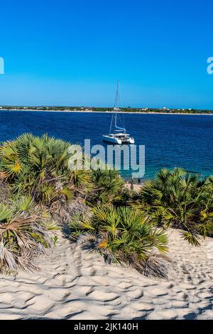 Shela beach, island of Lamu, Kenya Stock Photo