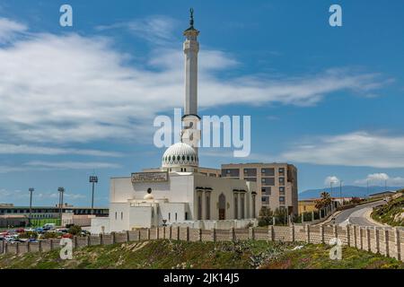 King Fahad bin Abdulaziz Al-Saud Mosque, Gibraltar, British Overseas Territory, Europe Stock Photo