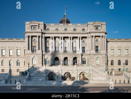 The Library of Congress, Capitol Hill, Washington DC, United States of America, North America Stock Photo