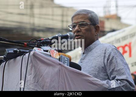 Dhaka, Bangladesh. 26th July, 2022. BNP Secretary General Mirza Fakhrul Islam Alamgir speaking at a rally in Dhaka. (Photo by Tahsin Ahmed/Pacific Press) Credit: Pacific Press Media Production Corp./Alamy Live News Stock Photo