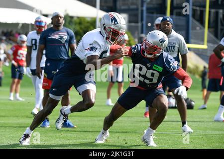 FOXBOROUGH, MA - AUGUST 19: New England Patriots offensive lineman Kody  Russey (66) in warm up before an NFL preseason game between the New England  Patriots and the Carolina Panthers on August