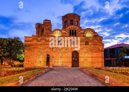 Nessebar (Nesebar), Bulgaria. The Ancient City of Nessebar, Church of Christ Pantokrator. Stock Photo