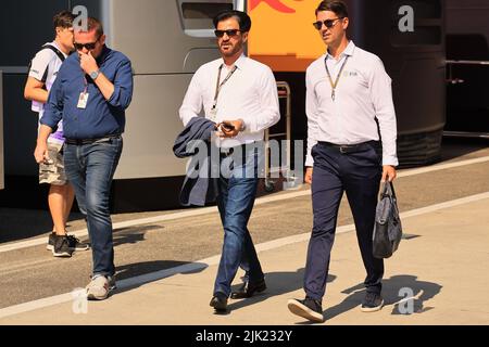 Budapest, Hungary. 29th July, 2022. 29th July 2022; The Hungaroring, Mogyoród, Hungary: FIA Formula 1 Grand Prix, Free practice sessions: F1 President, Mohammed Ben Sulayem Credit: Action Plus Sports Images/Alamy Live News Stock Photo