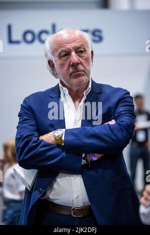RICHARDS David, chairman of Prodrive & Motorsport UK, portrait Girls on Track during the 2022 London ePrix, 9th meeting of the 2021-22 ABB FIA Formula E World Championship, on the ExCeL London from July 30 to 31, in London, United Kingdom - Photo: Germain Hazard/DPPI/LiveMedia Stock Photo