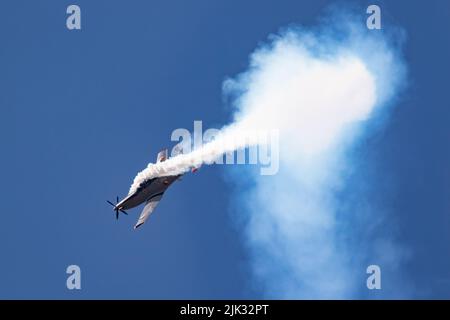 Irish Air Corps Silver Swallows at RIAT 2022 Stock Photo