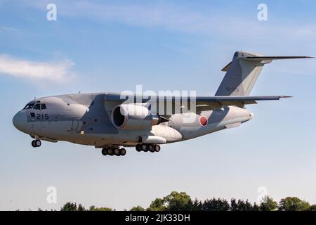 Japanese Air Self Defence Force Kawasaki C-2 Stock Photo