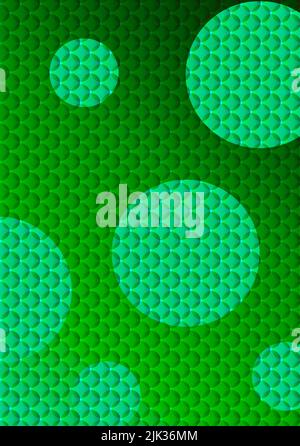 Abstract Geometry pattern green background for design - stock illustration Stock Photo