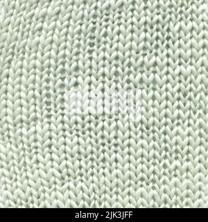 Warm white light handmade sweater background. White knitted background. Stock Photo