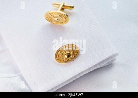 United States Military Academy cufflinks still life, USA Stock Photo