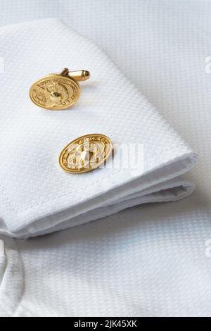 United States Military Academy cufflinks still life, USA Stock Photo