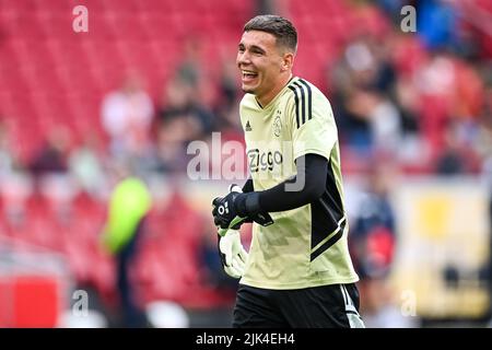 AMSTERDAM - Ajax Goalkeeper Jay Gorter During The UEFA Europa League ...