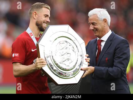 Leicester, England, 30th July 2022.  during the The FA Community Shield match at the King Power Stadium, Leicester. Picture credit should read: Paul Terry / Sportimage Stock Photo