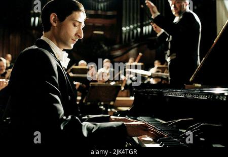 ADRIEN BRODY, THE PIANIST, 2002 Stock Photo