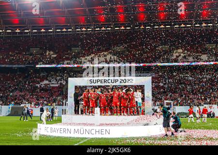 Leipzig, Deutschland. 30th July, 2022. firo : 07/30/2022, football, soccer, 1st league, 1st Bundesliga, season 2022/2023, Supercup final Credit: dpa/Alamy Live News Stock Photo