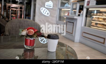 Coffee Shop Bakery Asia Hotel Bangkok Phaya Thai Road, Thanon Phetchaburi, Ratchathewi, Bangkok Thailand Stock Photo