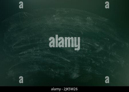 Green Chalkboard. Chalk texture school board display for background. Stock Photo
