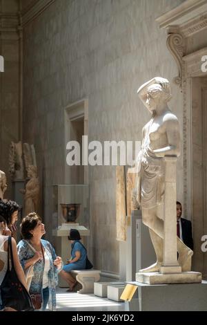 Marble Statue Of A Wounded Amazon, Roman 1st - 2nd Century AD, Imperial ...