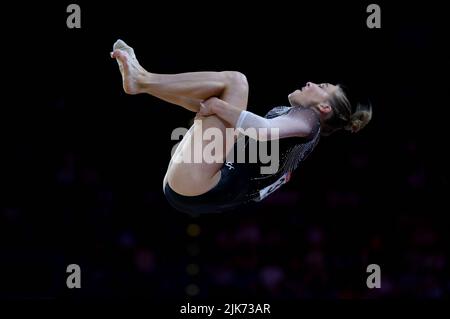 Canada's Emma Spence during the Women's Floor Exercise Final at Arena ...