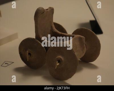 Toys of the Bonze Age, Sanliurfa Archaeological Museum, Turkey Stock Photo