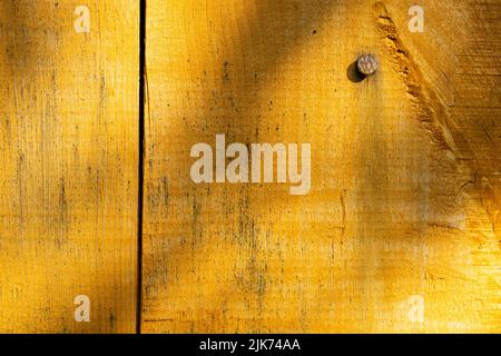 Old wood background with light and shadow. Abstract wooden background with creative lighting Stock Photo