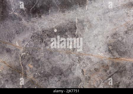 Orange patterned detailed of dark gray marble texture for interior. Stock Photo
